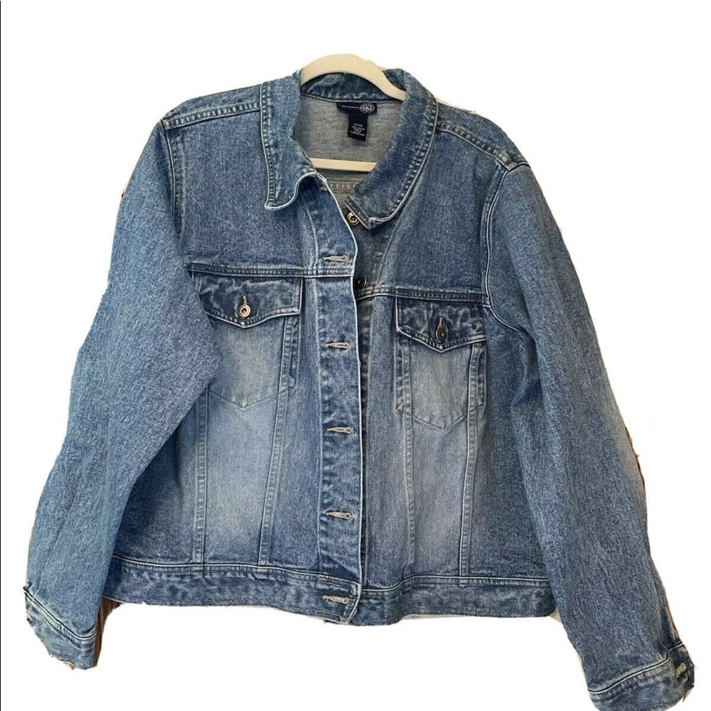 Venezia Denim Jean Jacket Womens Plus Sz 22 / 24